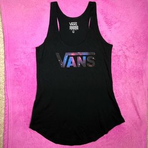 Vans racerback loose fitting tank top.